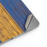 Barbados Flag Dark Wood Apple iPad Air Skin